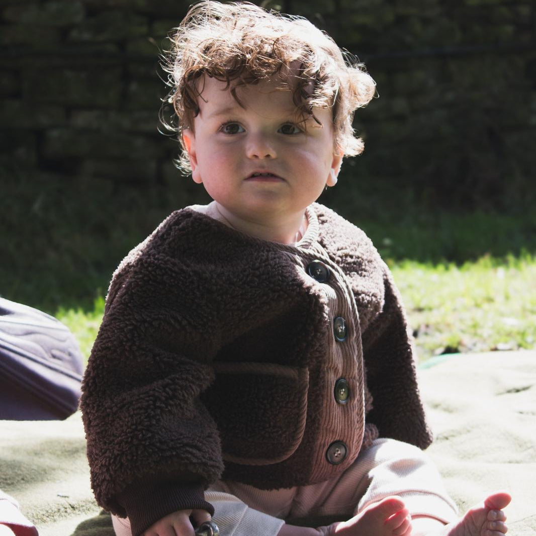 Brown Teddy Jacket