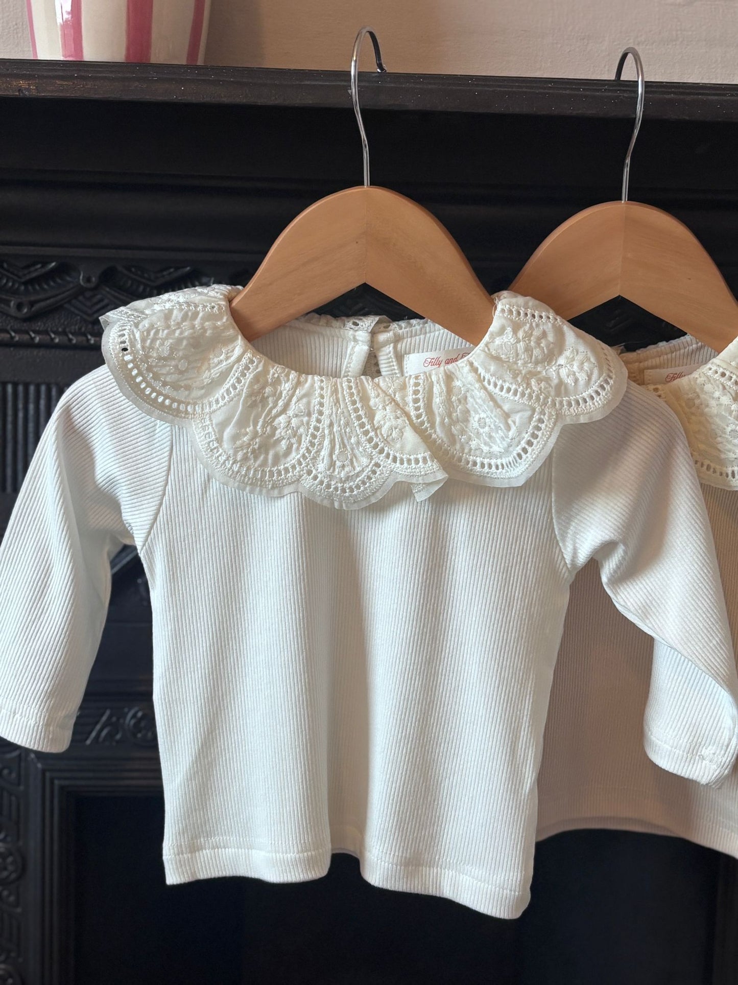 Frill Collar Top