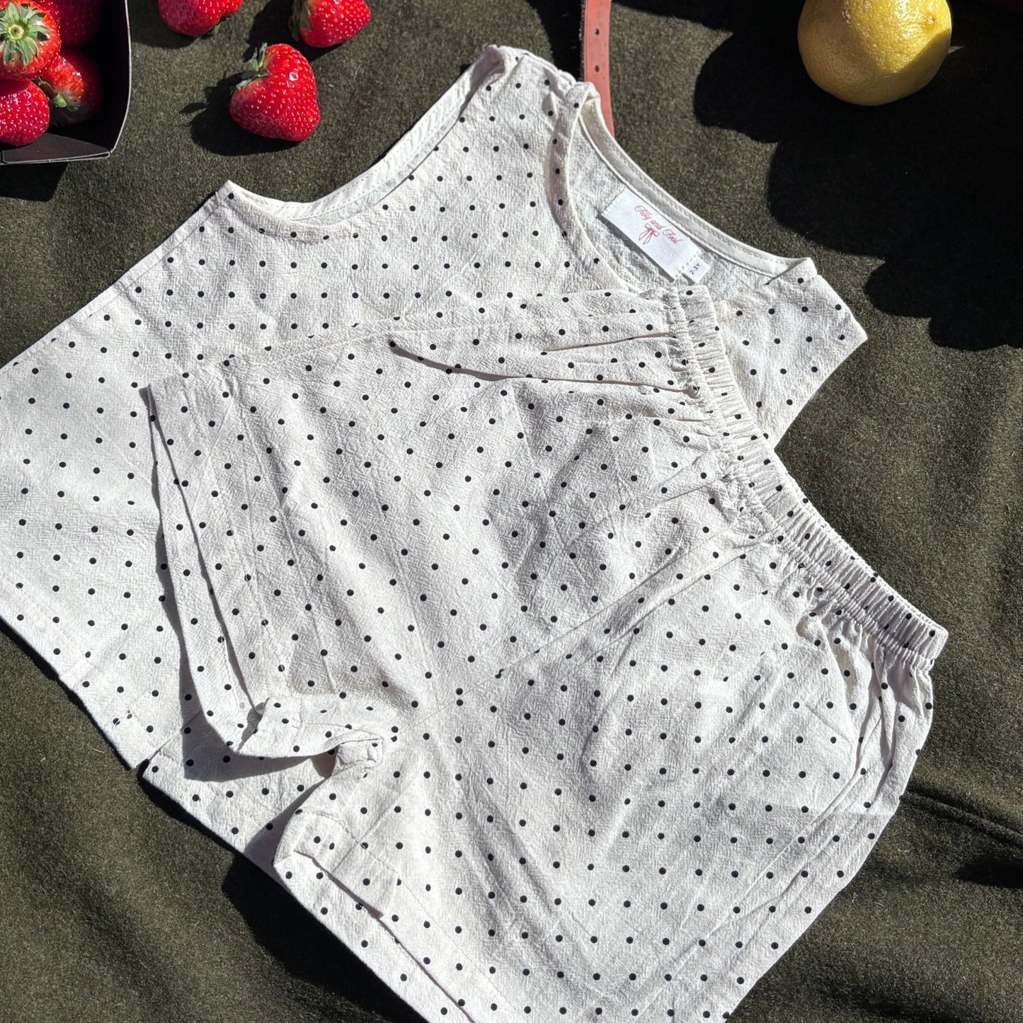 Polka dot set
