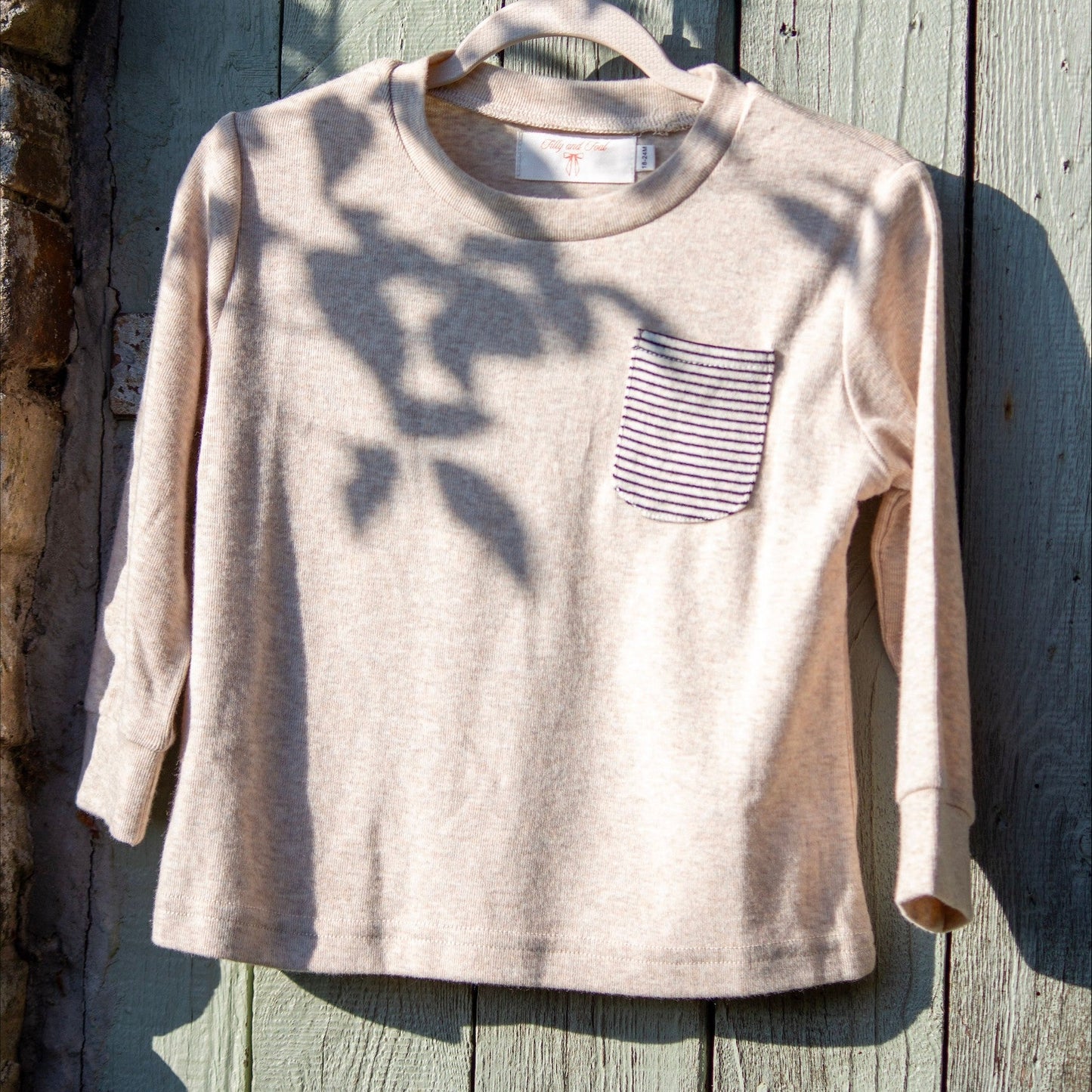 Stripe Pocket T-Shirt