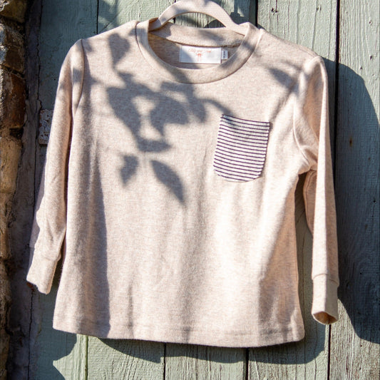 Stripe Pocket T-Shirt