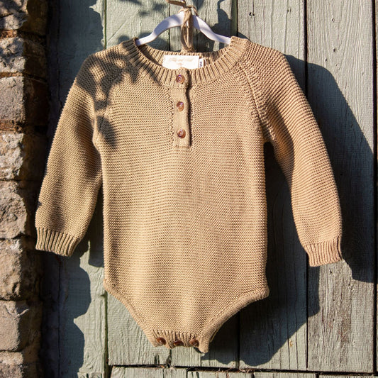 Cub Romper Khaki