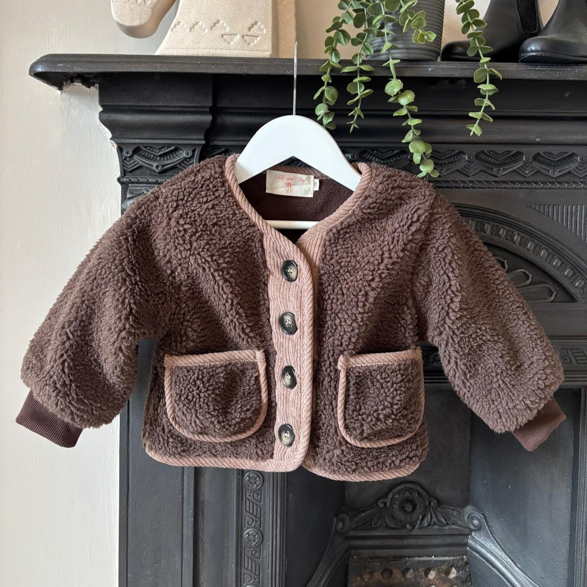 Brown Teddy Jacket